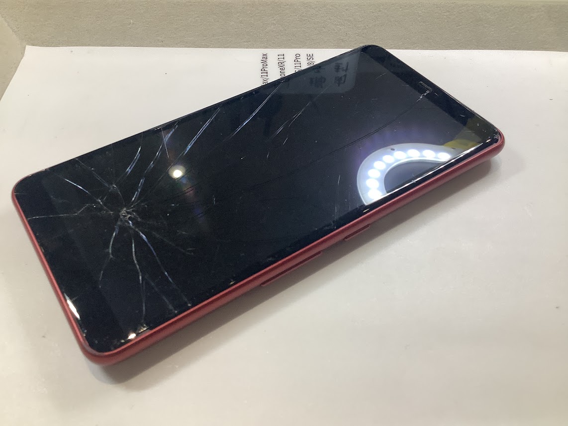 arrowsBE４の画面交換ならデータをそのまま・最短即日修理のスマホ修理工房ラザウォーク甲斐双葉店へ